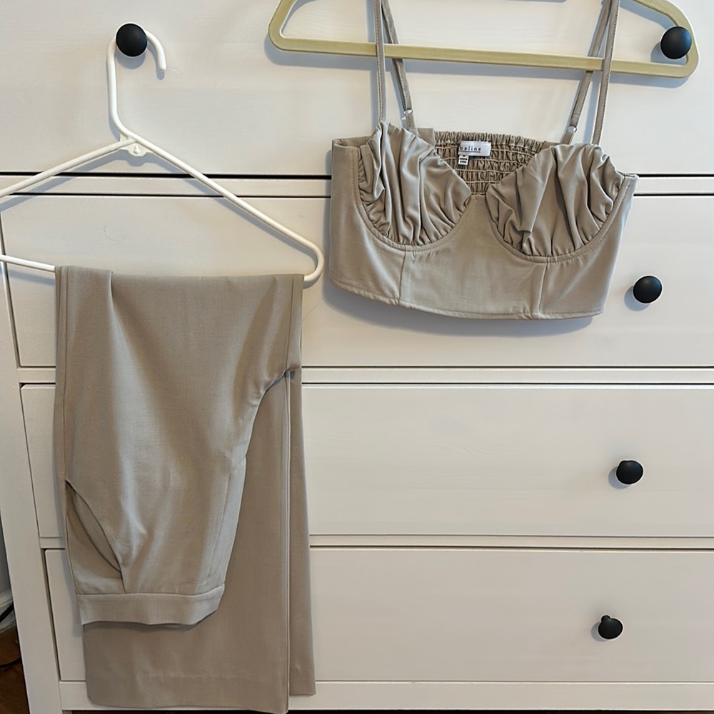 Abbeline tailored pant set